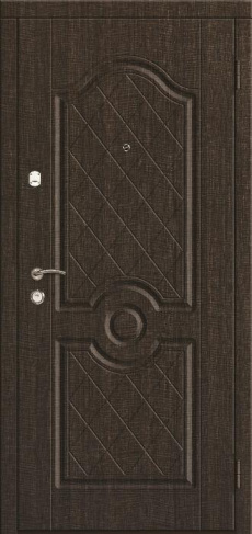 Стальная дверь МДФ №354
