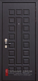 Стальная дверь Дверь с терморазрывом с зеркалом №16 с отделкой МДФ ПВХ