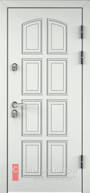 Входные двери МДФ в Пушкино «Белые двери МДФ»