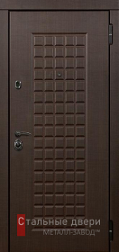 Стальная дверь Дверь с терморазрывом с зеркалом №7 с отделкой МДФ ПВХ