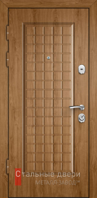Стальная дверь Утеплённая дверь №2 с отделкой МДФ ПВХ
