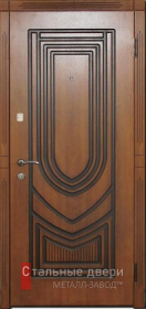 Стальная дверь Утеплённая дверь №30 с отделкой МДФ ПВХ